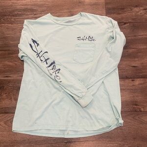 Salt Life Aqua Long Sleeve Tee